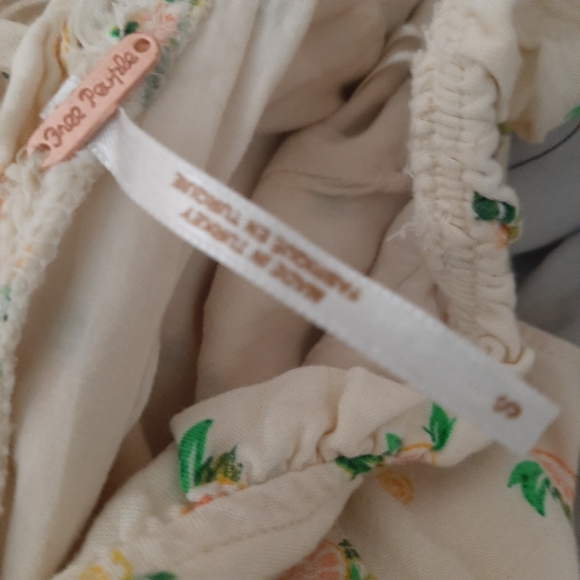 Free People NEW Like A Lady Citrus Floral Mini Dress Small - Picture 9 of 14